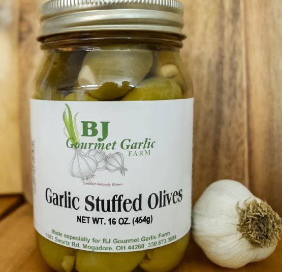 BJG Garlic Olives pt