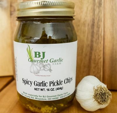 BJG Garlic Pickles Spicy pt