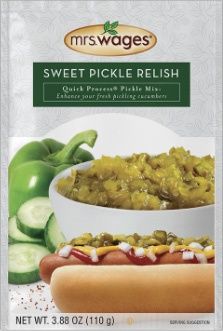 Mrs Wages Pickle Relish Mix 3.8oz