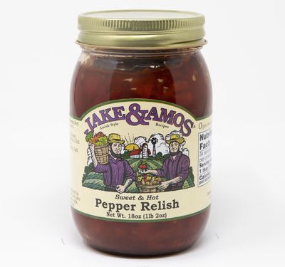 DV J&amp;A Pepper Relish Hot 16oz