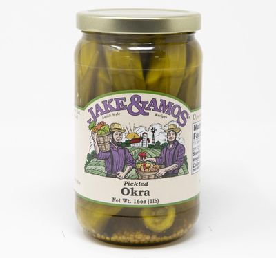 DV J&amp;A Okra Pickled 16oz