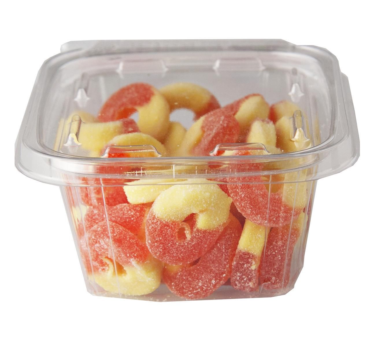 DV Peach Gummi Rings 10oz