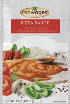 Mrs Wages Pizza Sauce Mix