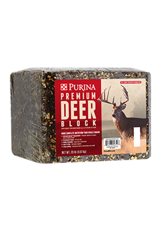 Deer Block Red Purina 20lb