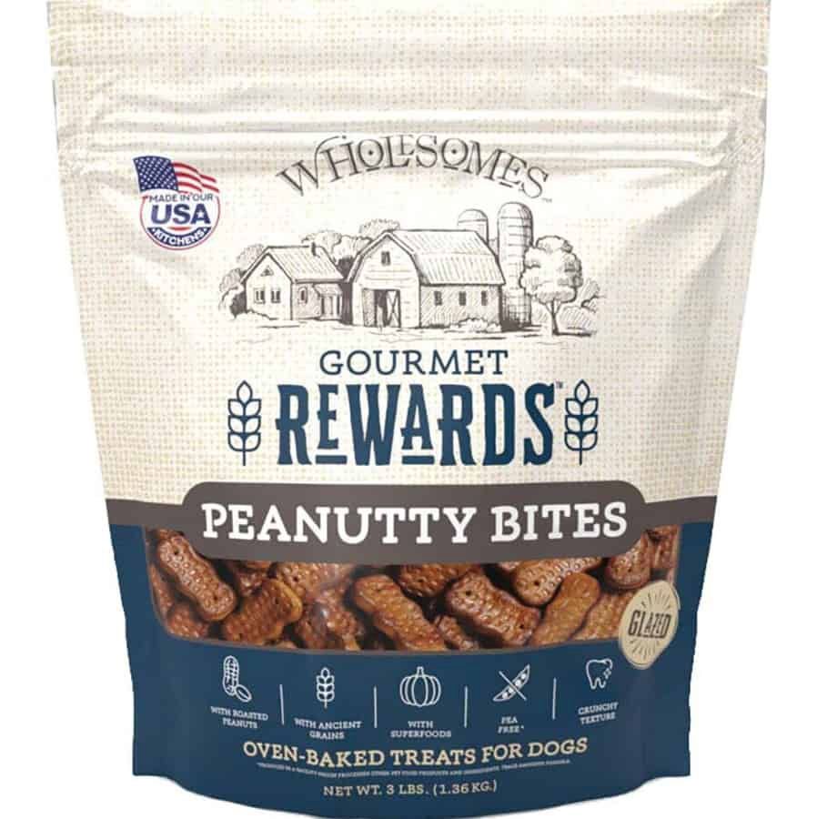 Wholesomes Peanuty Bites Biscuits 4lb