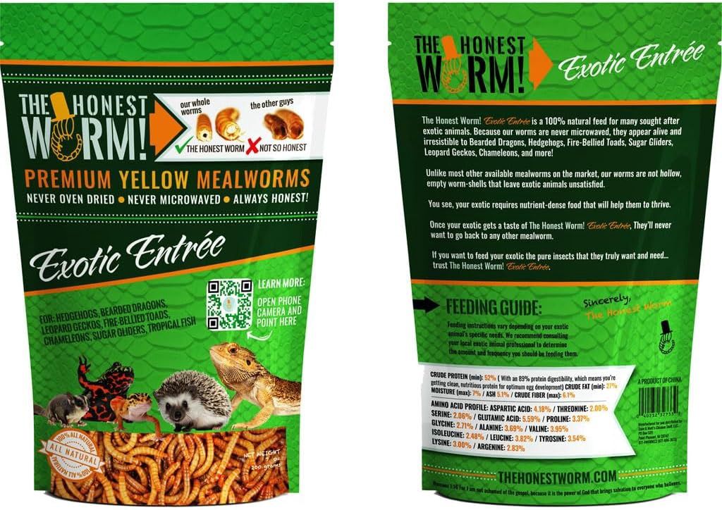 Mealworm 16oz Premium Freeze D