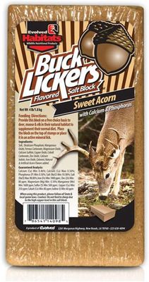Buck Lickers Acorn Salt Block 4lb