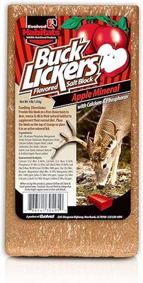 Buck Lickers Apple Salt Block 4lb