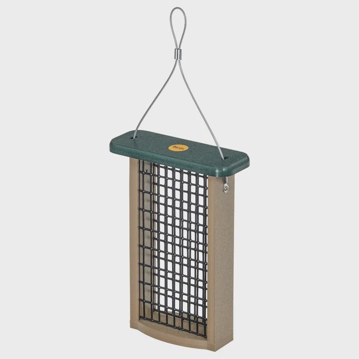 BF Bkyd Dbl Suet Feeder Green