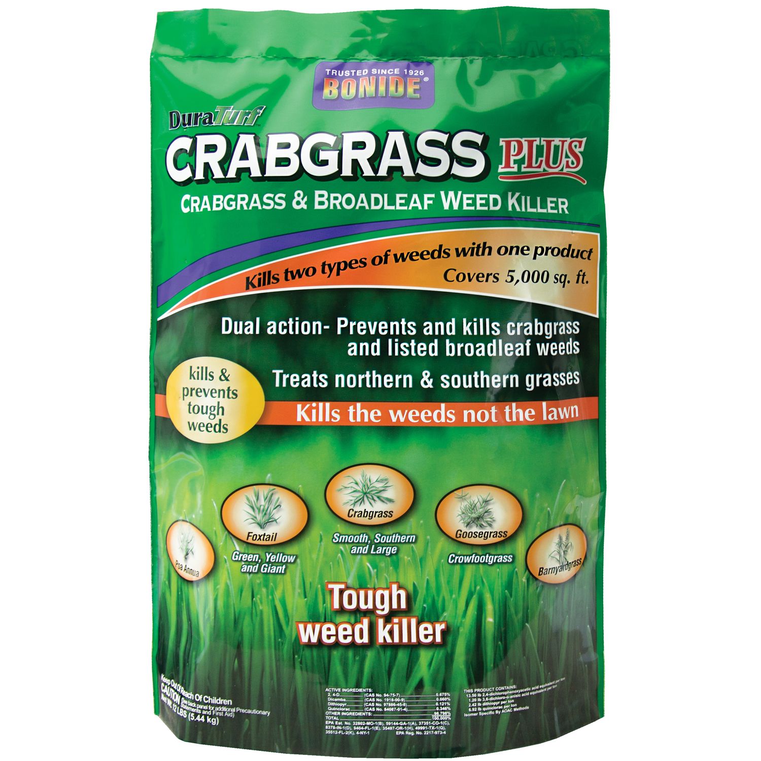 Crabgrass Plus Broadleaf Weed Control w/o Fert 5M