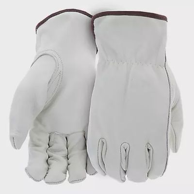Gloves - Boss Cowhide # 4070L White Large