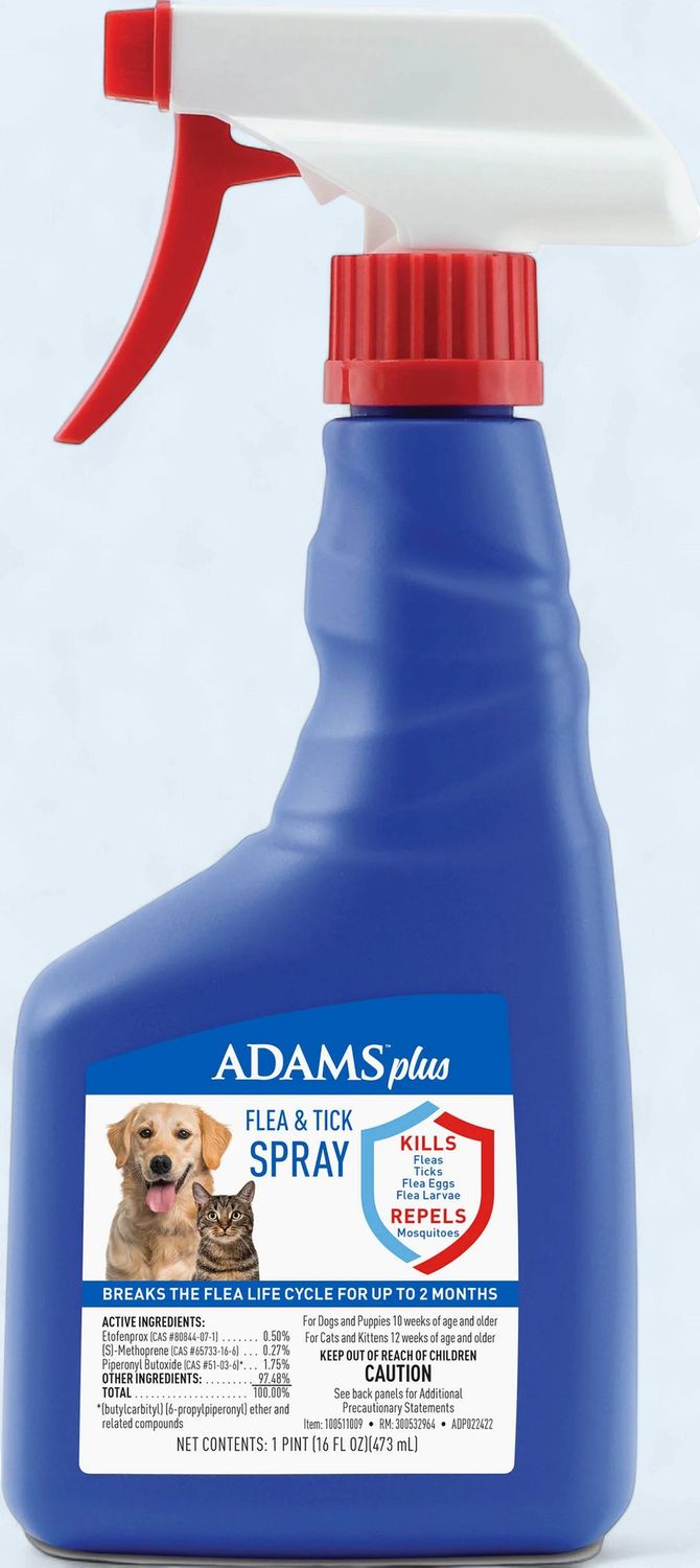 Flea Tick Spray Dog Adams