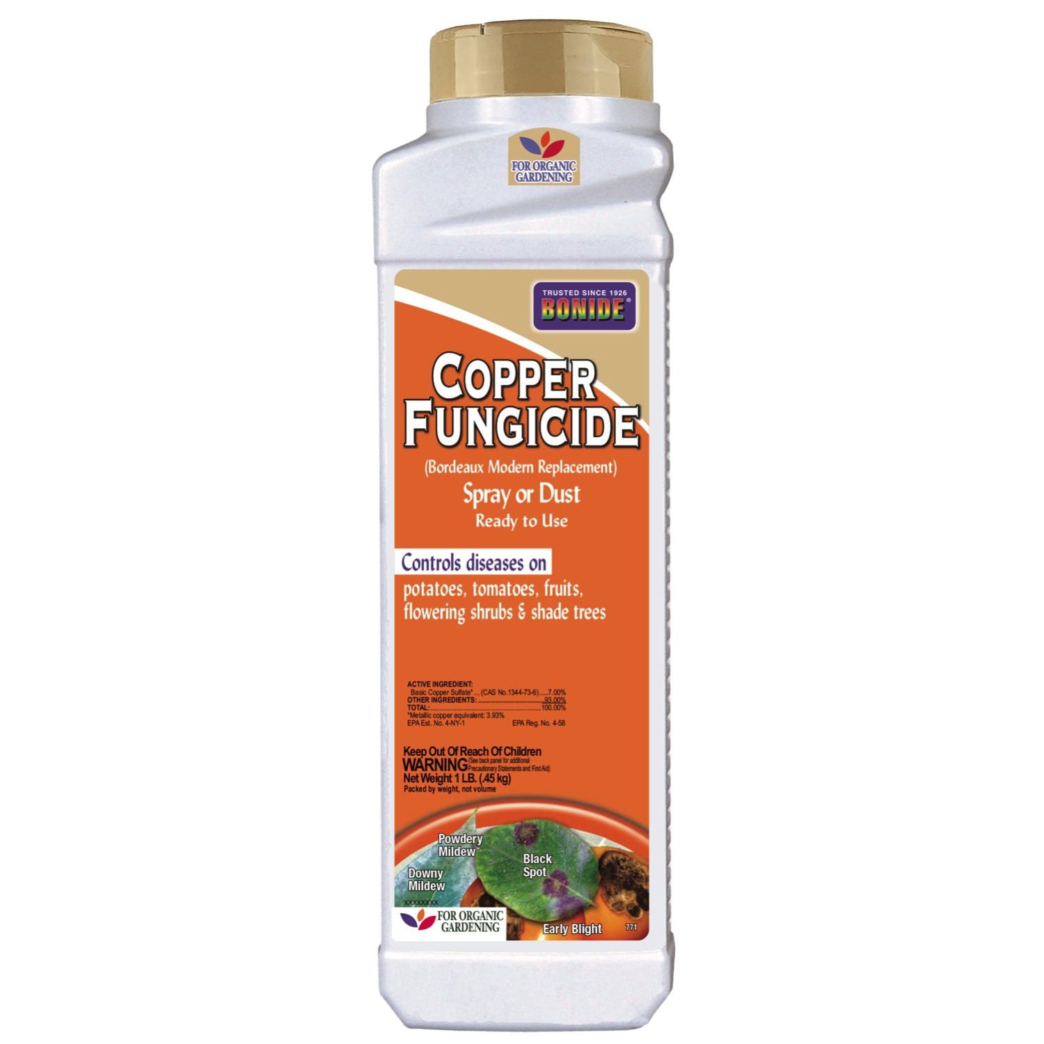 Copper Fungicide Dust or Spray 1lb