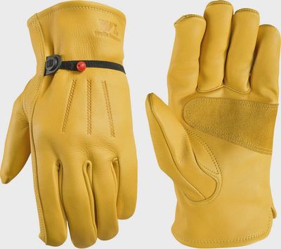 Gloves - Cowhide Yellow (#1132XL, XLg)