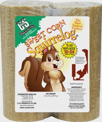 Squirrel Log Sweet Corn