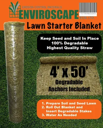 Straw Mat 4' x 50'
