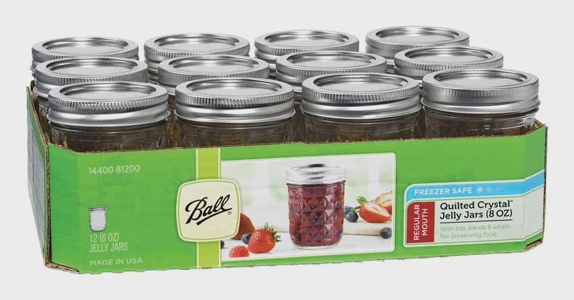 Mason Jars Jelly 8oz