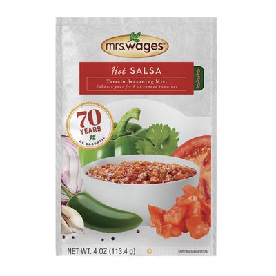 Mrs Wages Hot Salsa Mix