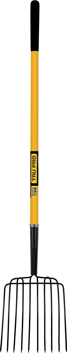 Tool Fork 10 tine Long Handle