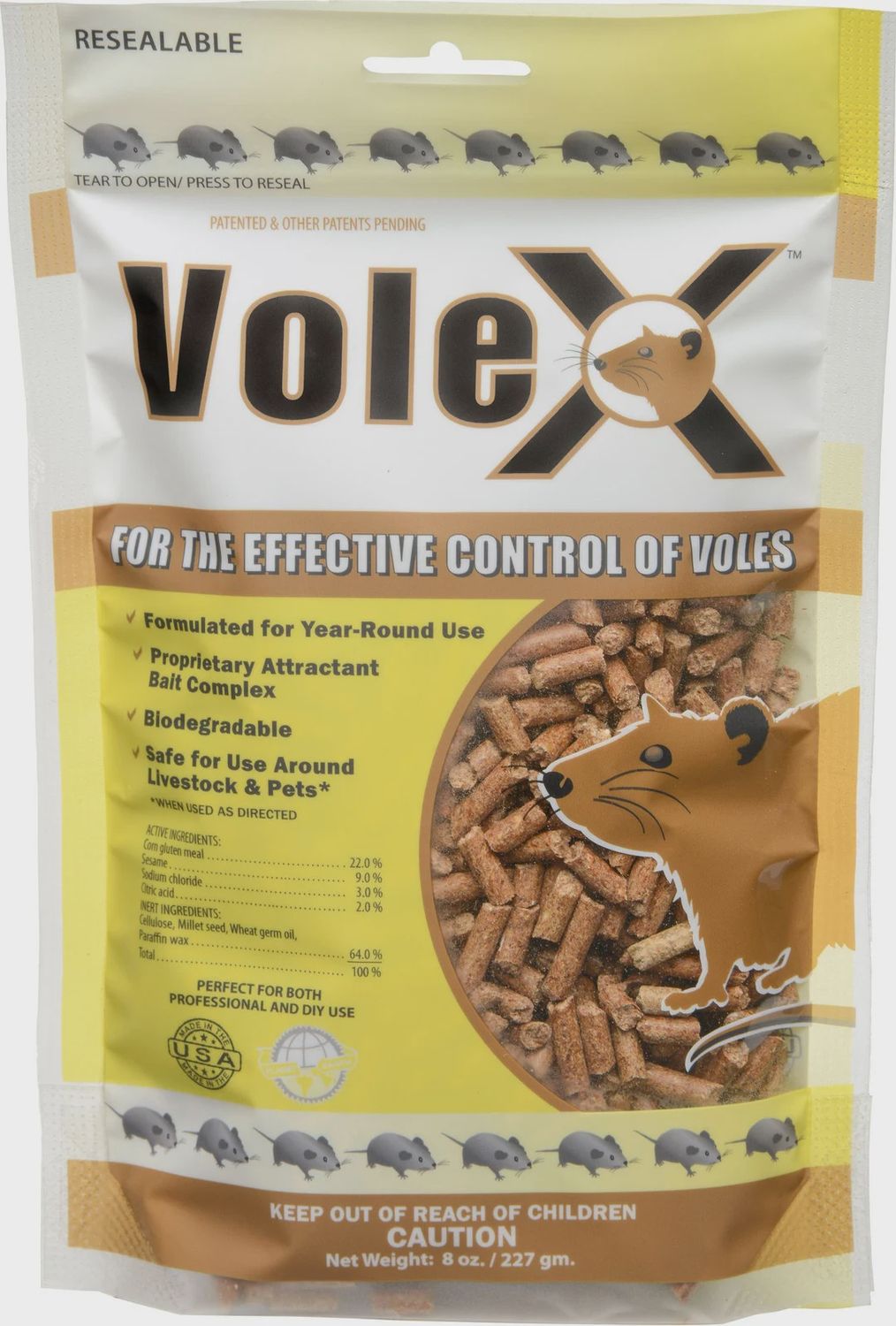 Vole-X 8oz bag
