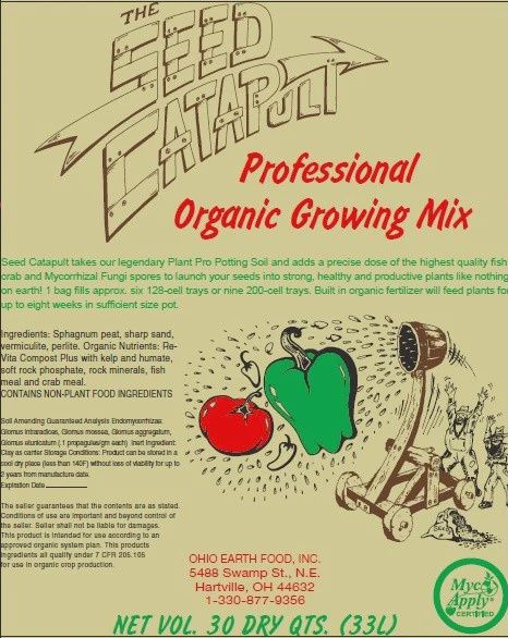 Potting Soil Organic Seed Catapult