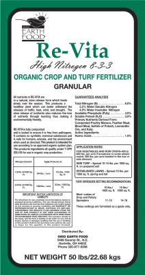 Re Vita Lawn 8-3-3 50lb
