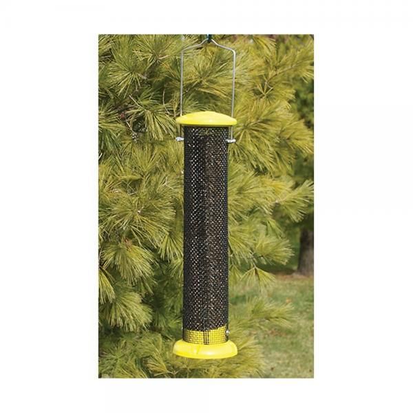 BF Finch Metal Yellow Tube Feeder