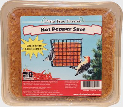 Suet Hot Pepper Cake 3lb