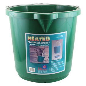 Bucket 5 gal Heated Flat Back