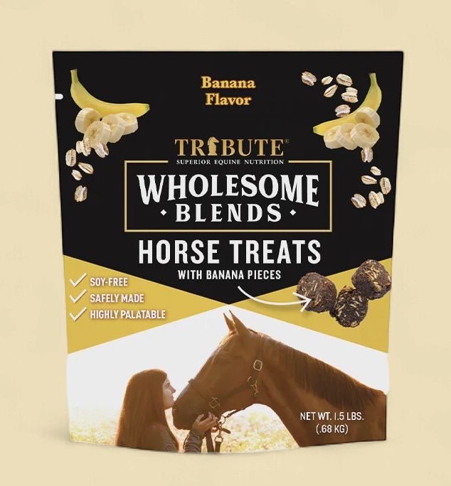 Treat Horse Banana 1.5lb Wholesome Blends