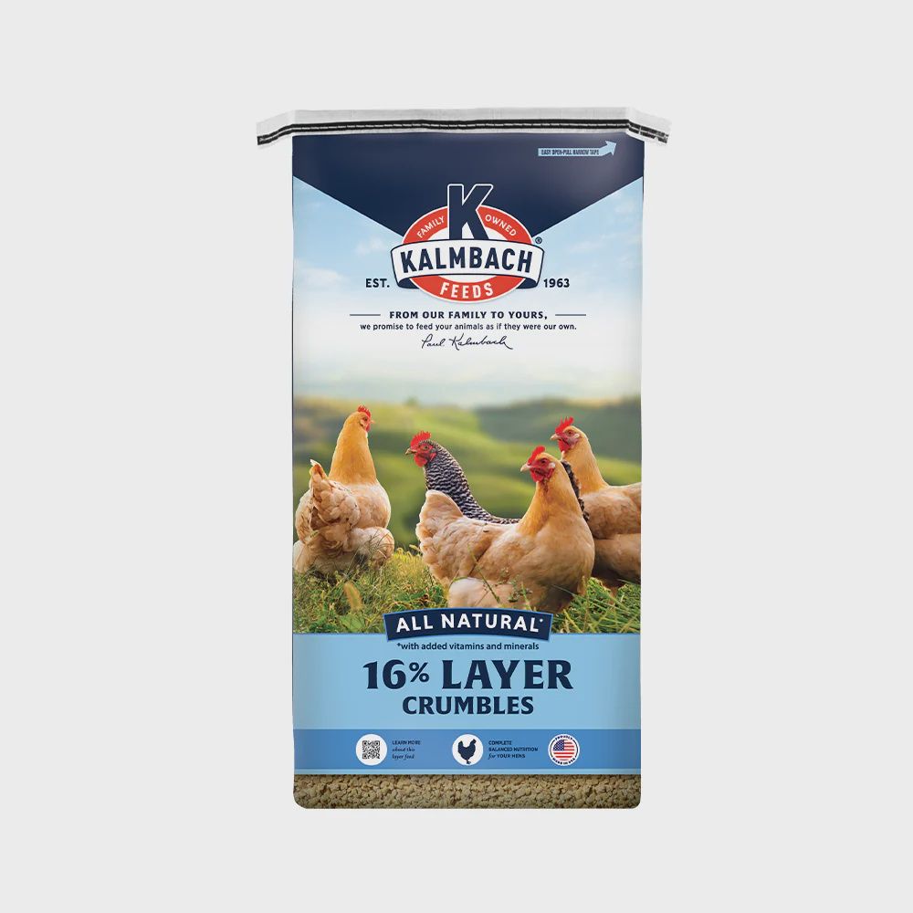 Layer Crumble 16% Kalmbach 50lb