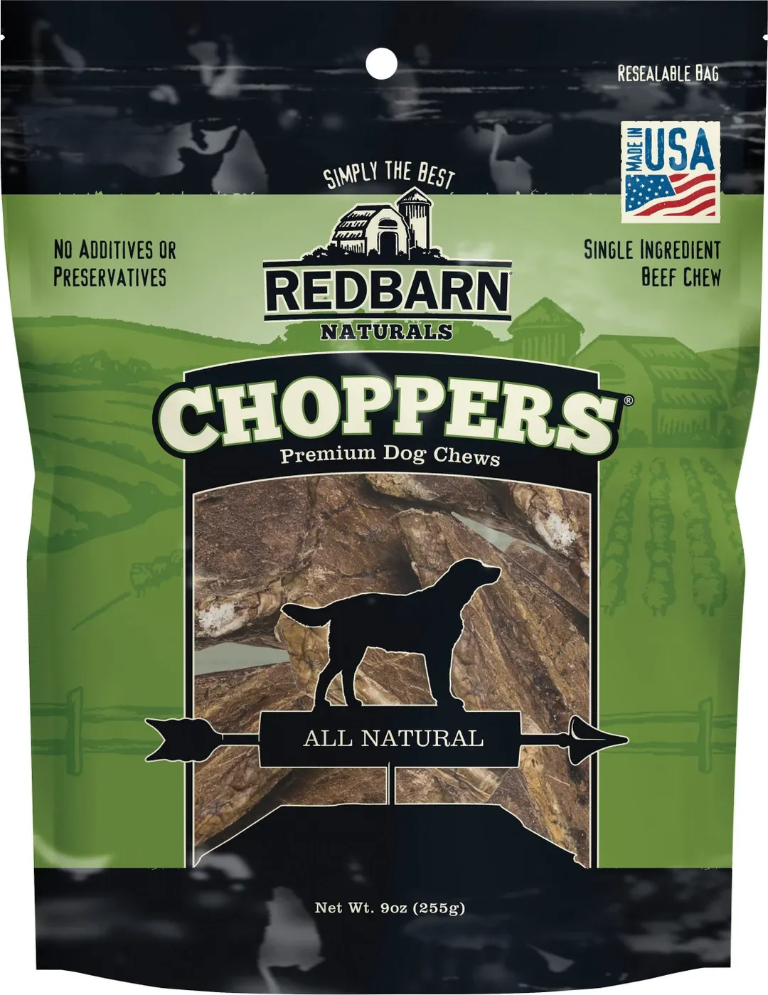 Redbarn Choppers Beef Lung 9oz