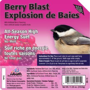 Suet DD15 (Berry Blast)