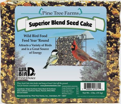 Bird Seed Cake Superior Blend 2lb