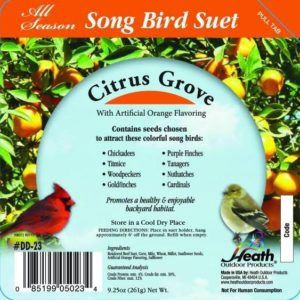 Suet DD23 (Citrus Grove)