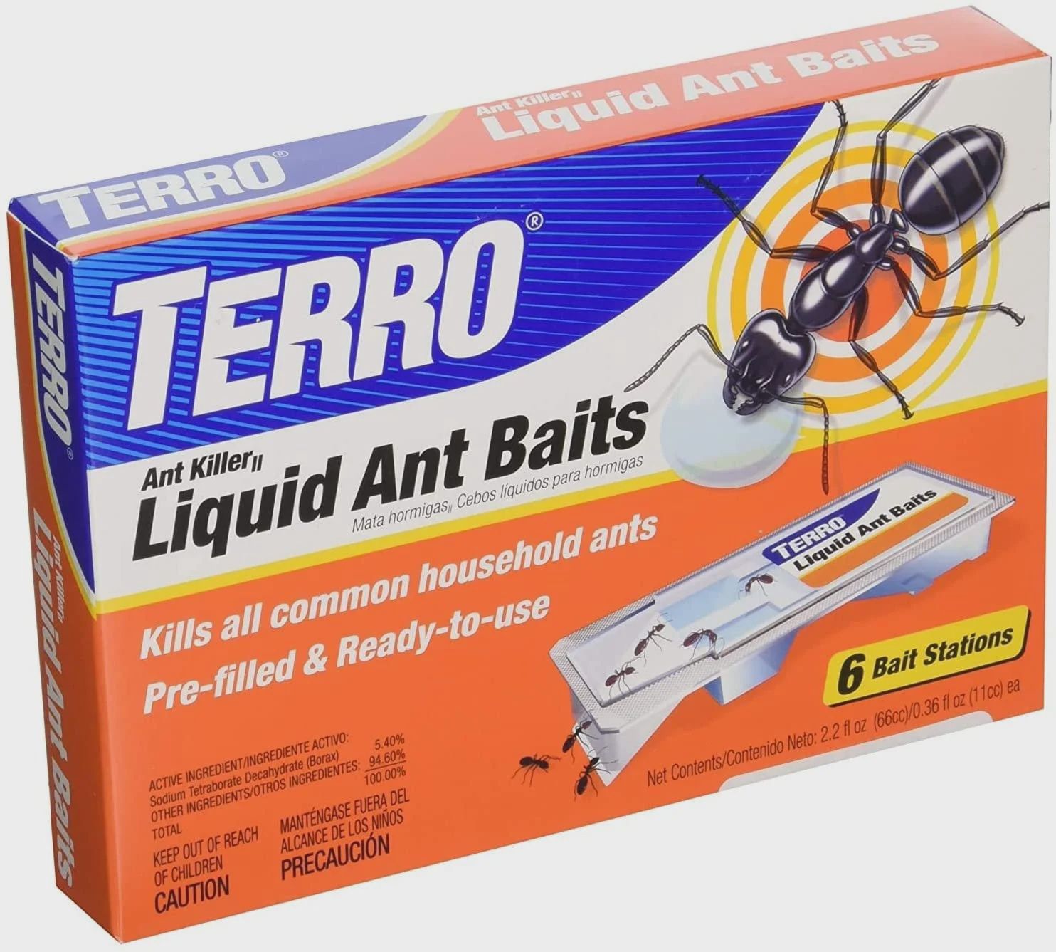 Ant Killer Terro Indoor Bait Station 6pk