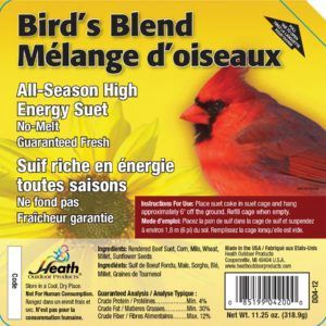 Suet DD4 (Bird's Blend)