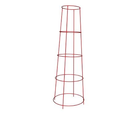 Tomato Cages Inverted 54" Red