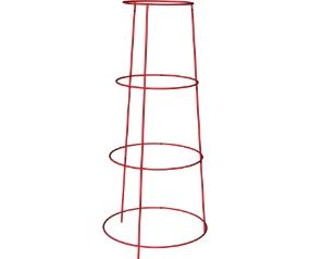 Tomato Cages Inverted 36" Red