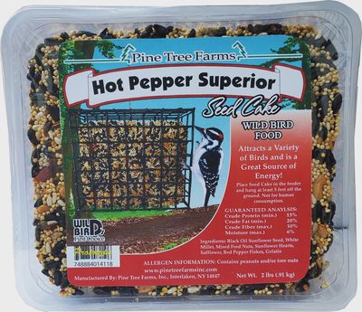 Bird Seed Cake Hot Pepper 2lb