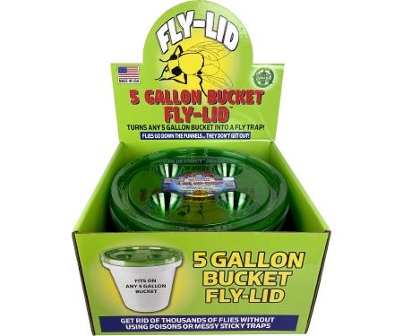 Fly Trap Lid for 5 gal bucket