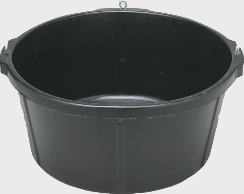 Feeder Pan Rubber 6.5 Gal w/ Hangers