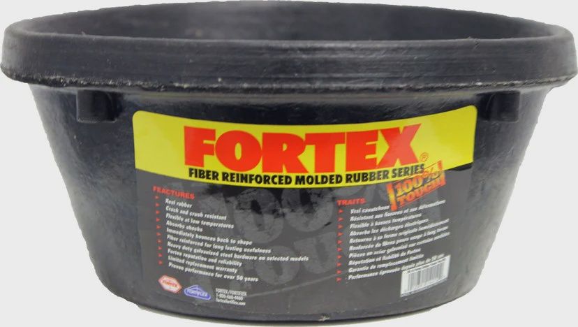 Feeder Dish Rubber 1qt