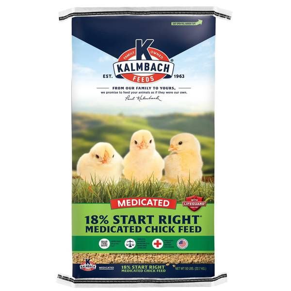 Start Right 18% Chick Medicated 50lb