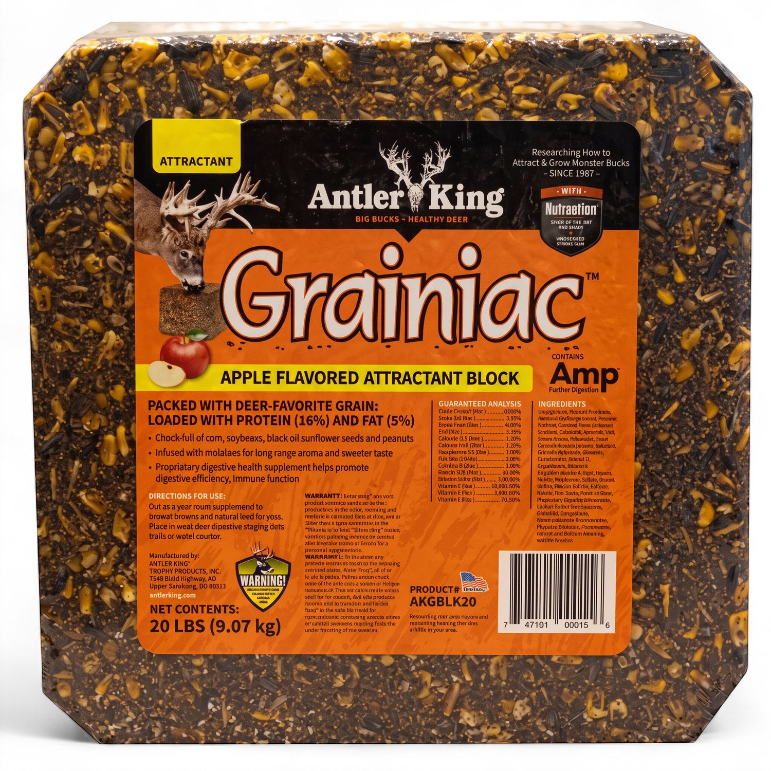 Grainiac Deer Block 20lb