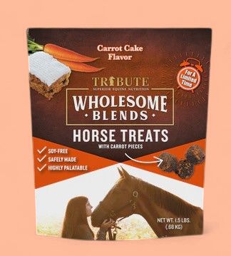 Treat Horse Carrot Cake 1.5lb Wholesome Blends