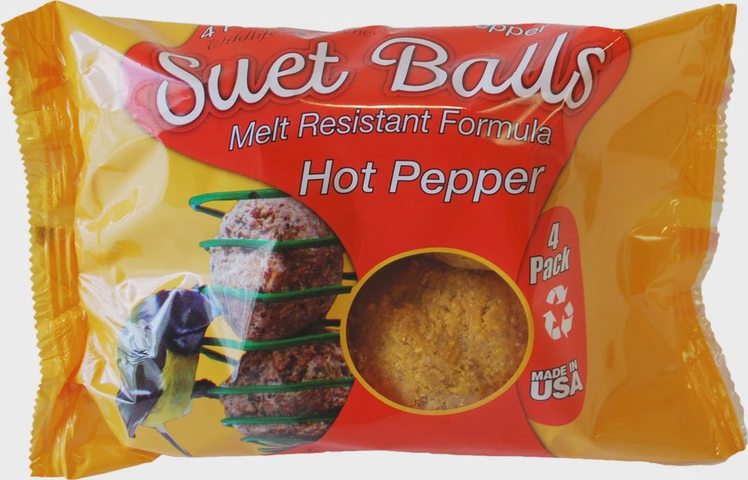Suet Ball Hot Pepper 4pk