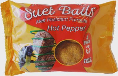 Suet Ball Hot Pepper 4pk