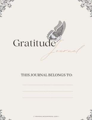 Gratitude Journal PDF