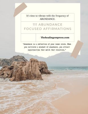111 Abundance Affirmations